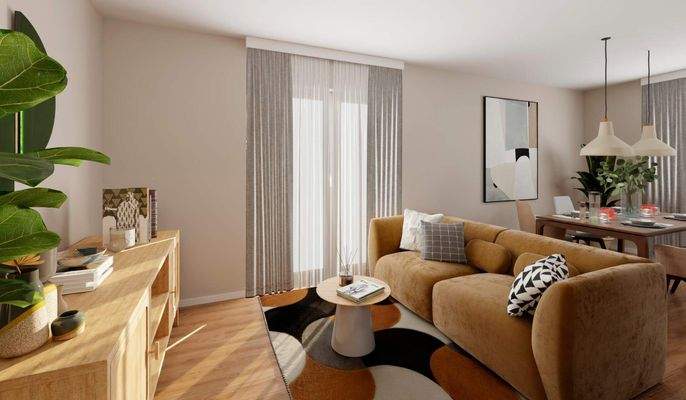 Ein Platz zum Zurücklehnen mit Blick ins Freie