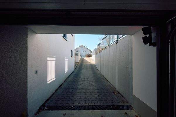 Zufahrt Tiefgarage 