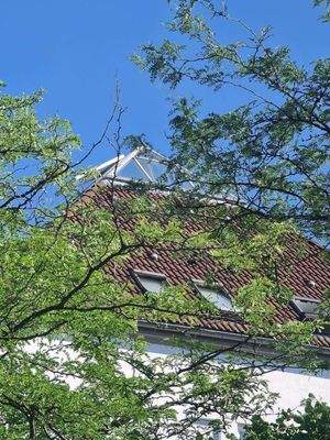 ... und darüber nur der blaue Himmel