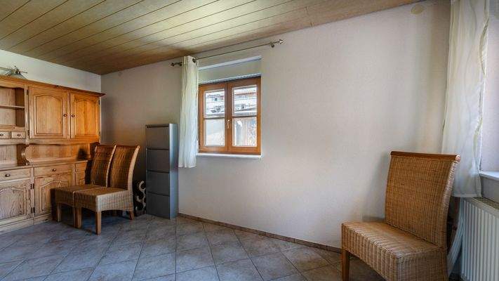 Ankleidezimmer im Erdgeschoss