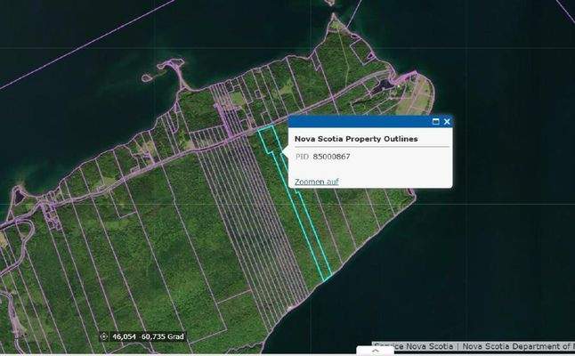 Cape Breton - Bras d`Or Lake - 18-Hektar-Areal in 