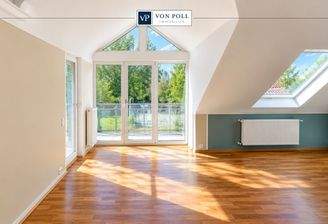 Charmante 3-Zimmer-Dachgeschosswohnung mit Balkon und Außenstellplatz – idyllisch in zweiter Reihe am Bach in Eppstein