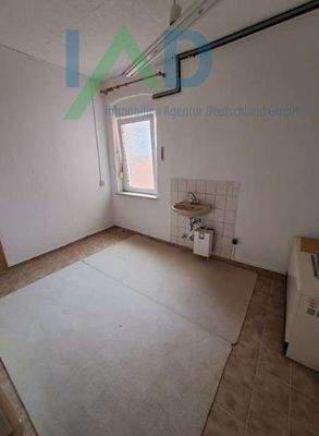 Küche und Lager in der Gewerbe