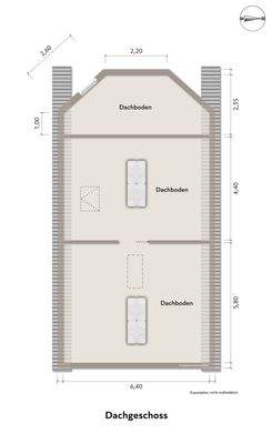 Grundriss Dachgeschoss
