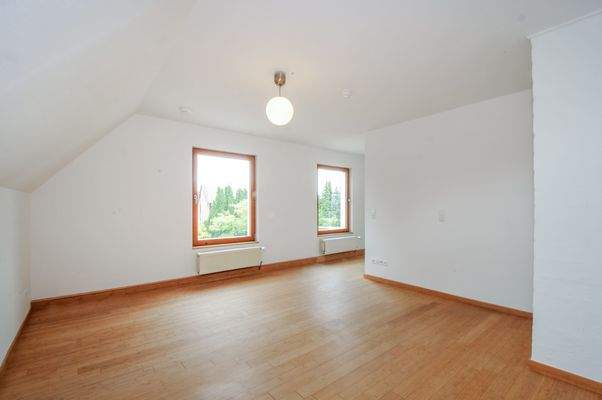 Obergeschoss Wohn-Esszimmer mit Küche