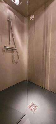 Begehbare Dusche