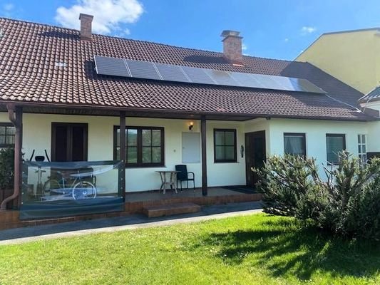 Bungalow Gartenfront