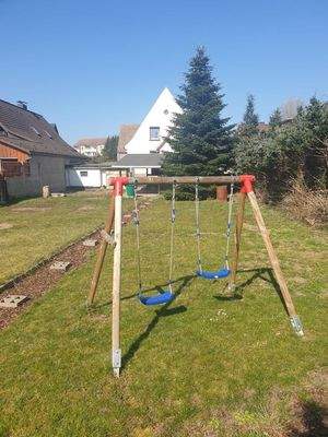 Grünfläche mit Spielwiese