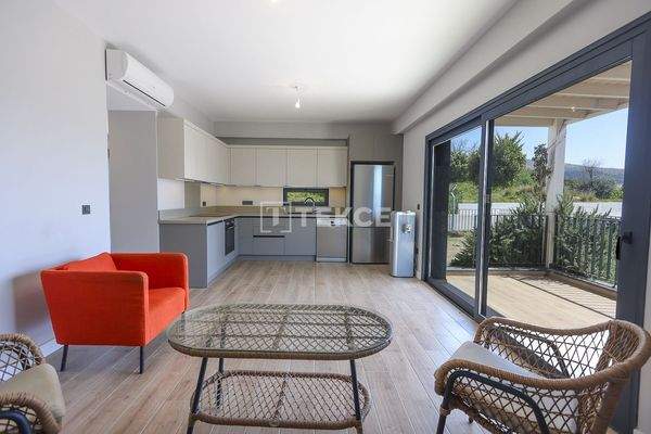 Sea and City view Apartments with Gardens in Central Bodrum