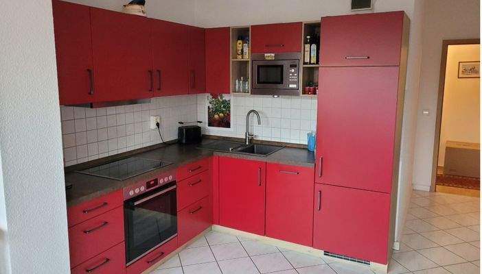 Einbauküche des Mieters