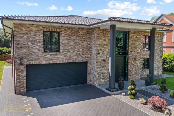 Haus Ansicht Eingangsbereich