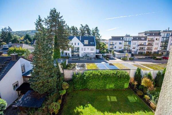 Der Ausblick nach Süden