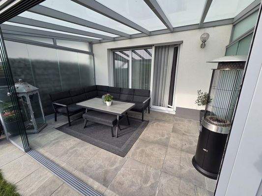 Terrasse / Kaltwintergarten 