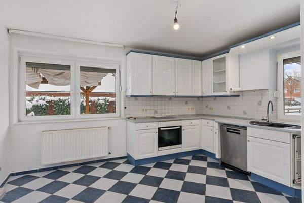 Küche im Erdgeschoss 17,25m²