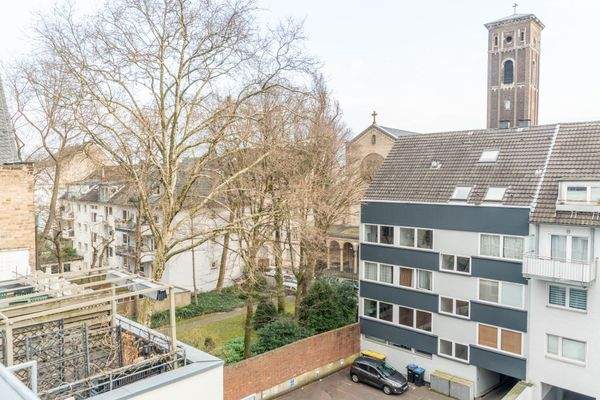 Blick von der Dachterrasse