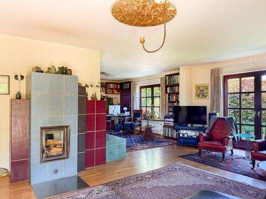 Wohn- und Kaminzimmer