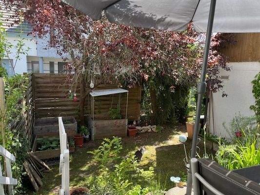 Grüne Oase mittendrin !   