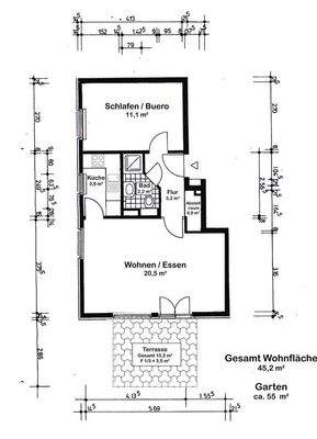 Grundriss Wohnung