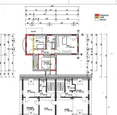 Grundriss Obergeschoss