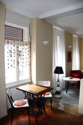 view from the kitchen