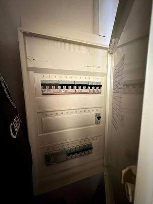 1. OG 3-Zimmer: Sicherungskasten