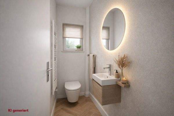 Gäste-WC KI generiert