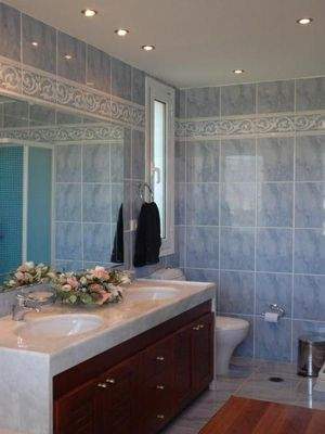 Kreta, Schisma Eloundas: 2-Villen-Anwesen mit Pool und Meerblick in gehobener Gegend zu verkaufen