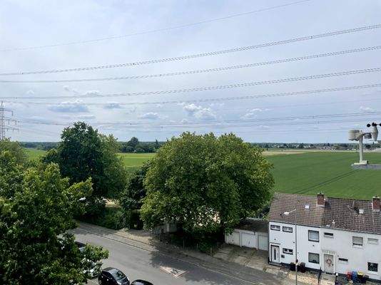 Blick vom Balkon