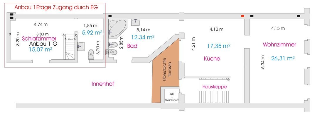 Grundriss 1.OG