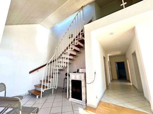 Flurbereich und Treppe