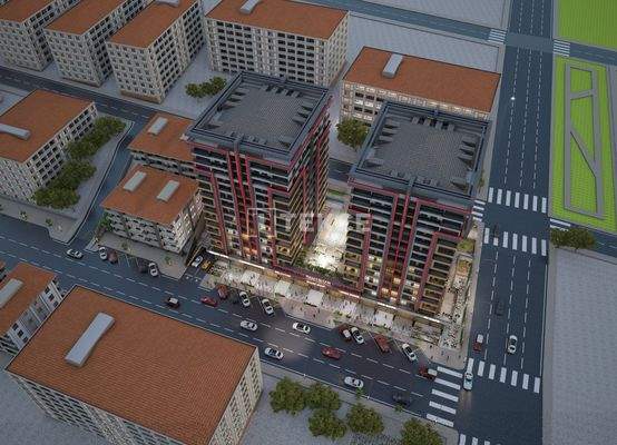 Flats within 500 Meters from Marmaray in Istanbul Kucukcekmece
