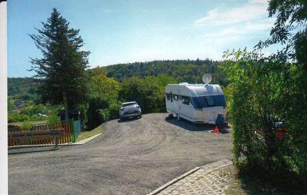 Wohnbungalow am Kaufgrundst. Oberer Weinberg