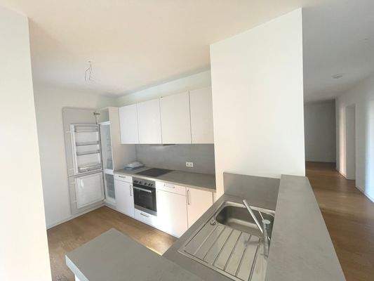 Offene Küche im Wohnbereich