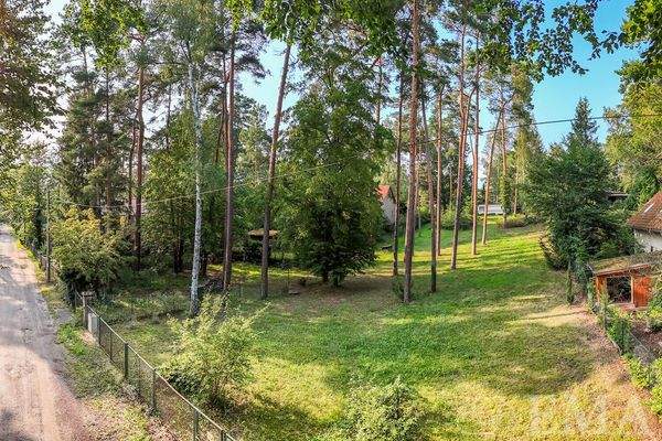 Blick zum Grundstück