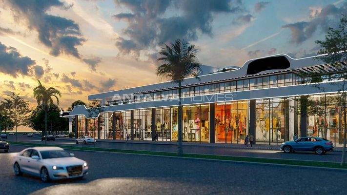 High-Income Potential Shops on the Main Road in Antalya