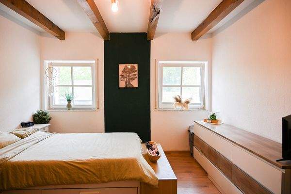 Schlafzimmer Mietshaus