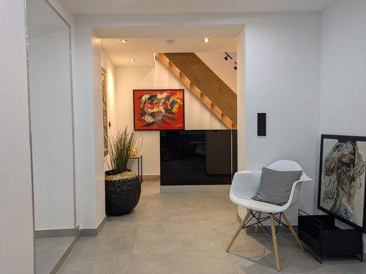 Blick Richtung Treppen