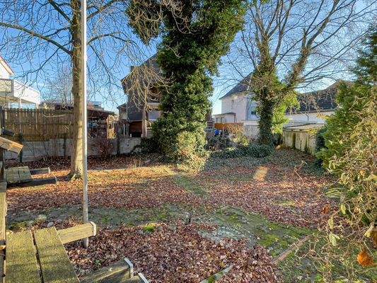 Weitläufiger Garten für Ideen