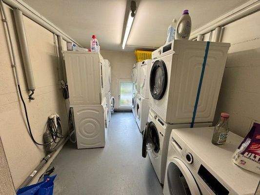 Der Waschmaschinenraum