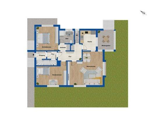 Grundriss Erdgeschoss