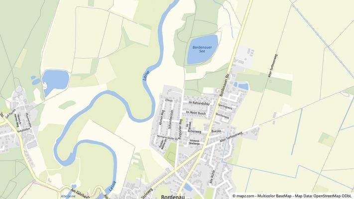 Geolyzer Kartenausschnitt