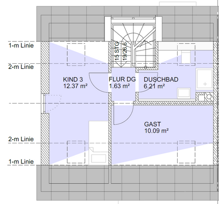 Grundriss Dachgeschoss