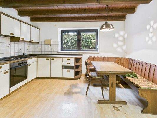 Küche und Essbereich Gebäude 1