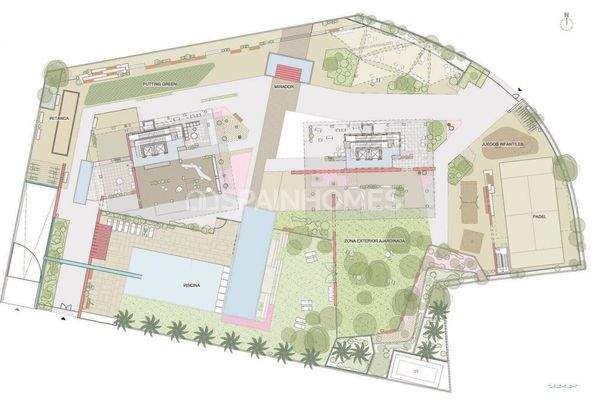 New Properties in Complex with Wide Communal Areas in Calpe