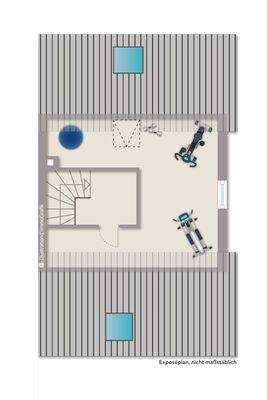 Grundriss Spitzboden