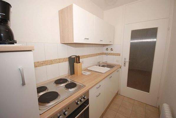 Küchenraum mit Einbauküche