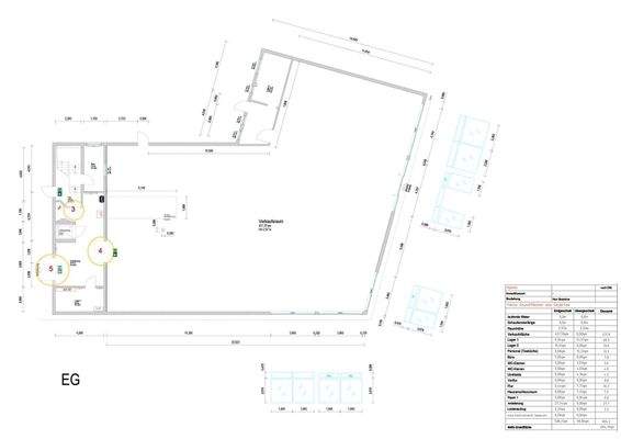 Grundriss-Erdgeschoss Verkaufsfläche