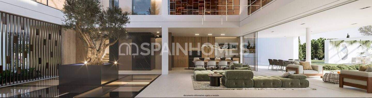 Beachfront Luxury Villa with a Private Lift in Estepona