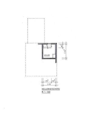 Grundriss Kellergeschoss