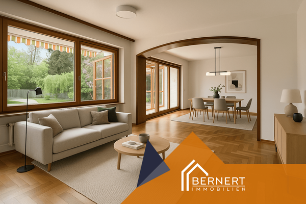 Wohnzimmer EG visualisiert